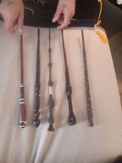 Harry potter wand collection