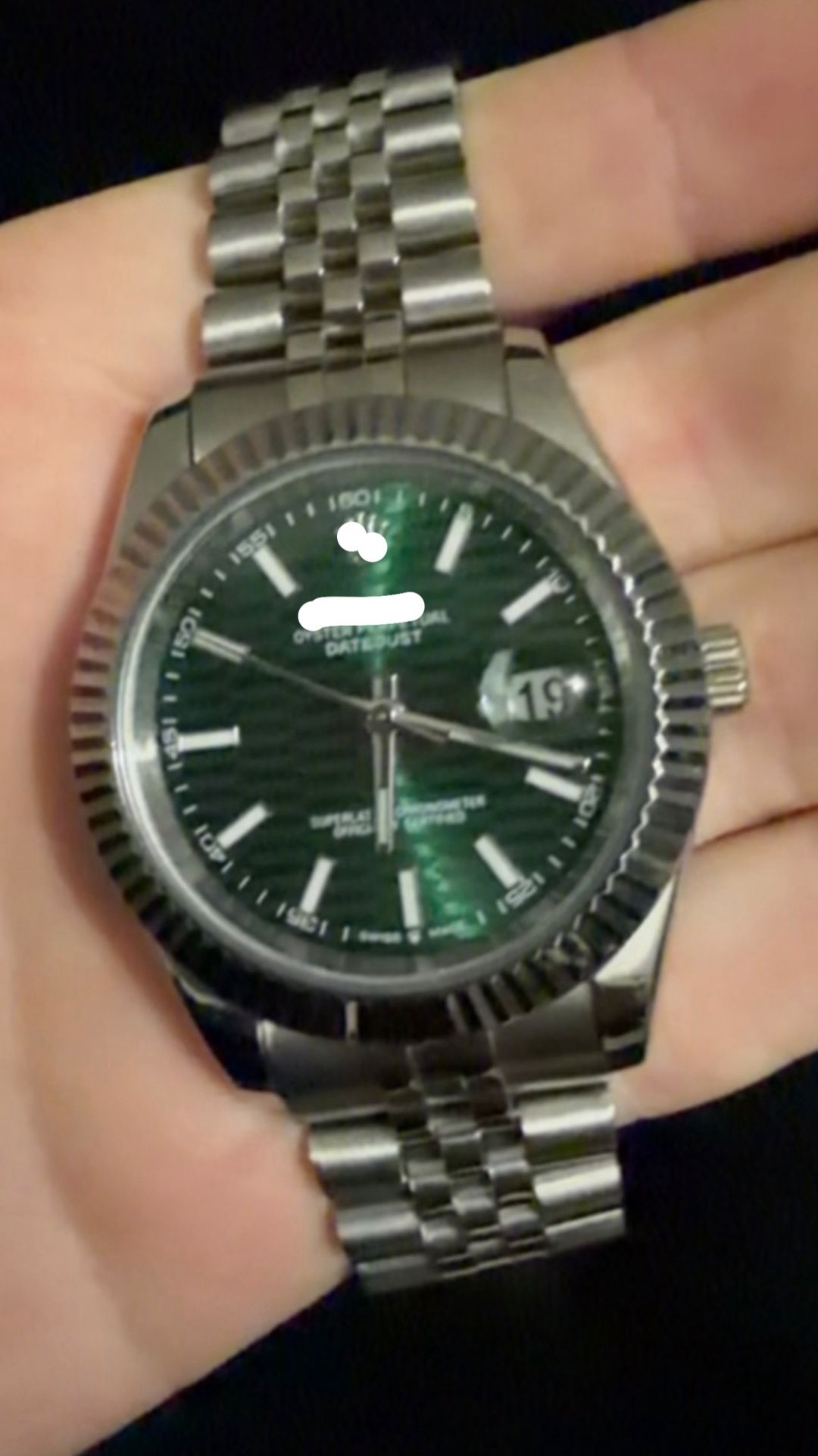 Men’s Luxury Stainless Steel Rolly