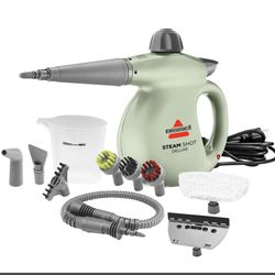 BISSELL Steam Shot Deluxe handheld pressurized steamer for maintenance cleaning