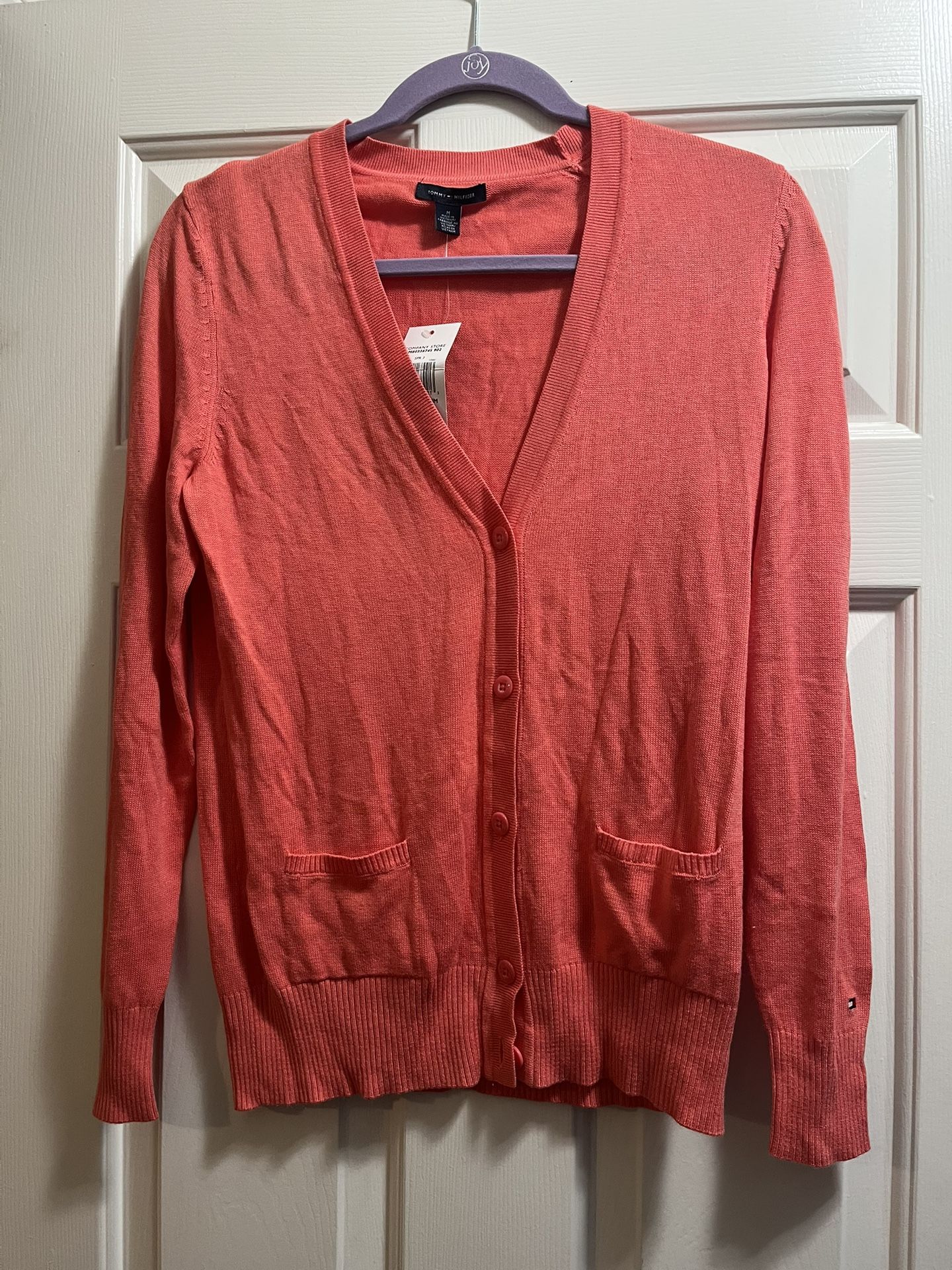Orange Cardigan