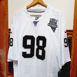 LA Raiders CROSBY 98 Inaugural Season Jersey  NWT'S 