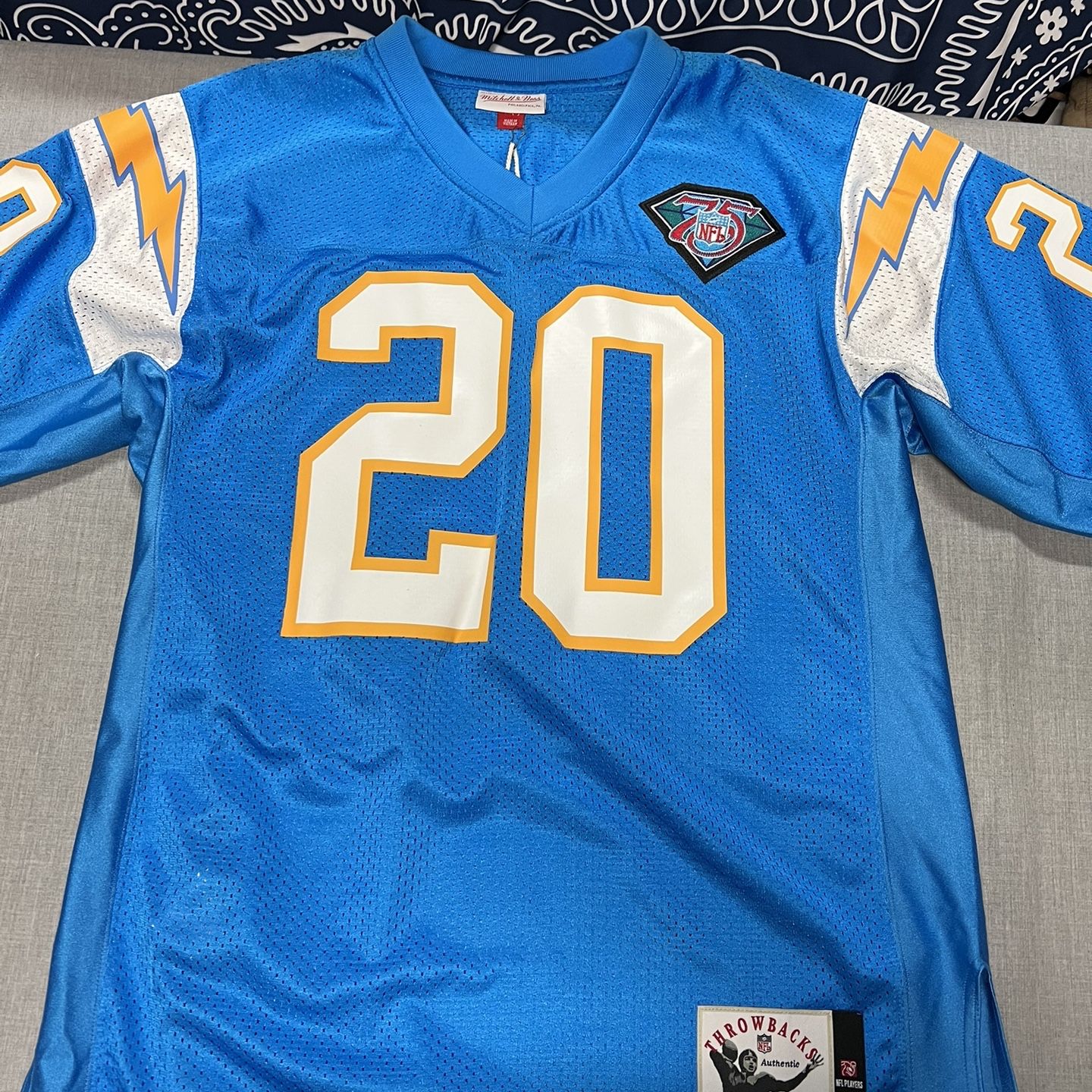 NATRONE MEANS San Diego LA Chargers MITCHELL & NESS Vintage LEGACY  Jersey S-XXL