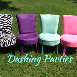 Vanity Chairs For Kids (40 Pieces)