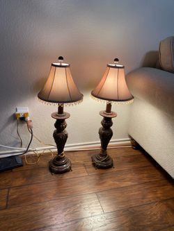 Two vintage-style Lamps