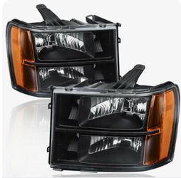 GMC Sierra 07-13 new headlights