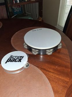 Remo hand instrument in good condition both for $15