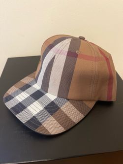 Burberry Check Baseball Cap