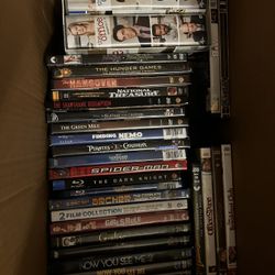 Huge DVD/Blu-ray Movie Lot – 47 Titles – Action, Comedy, Disney, TV Shows