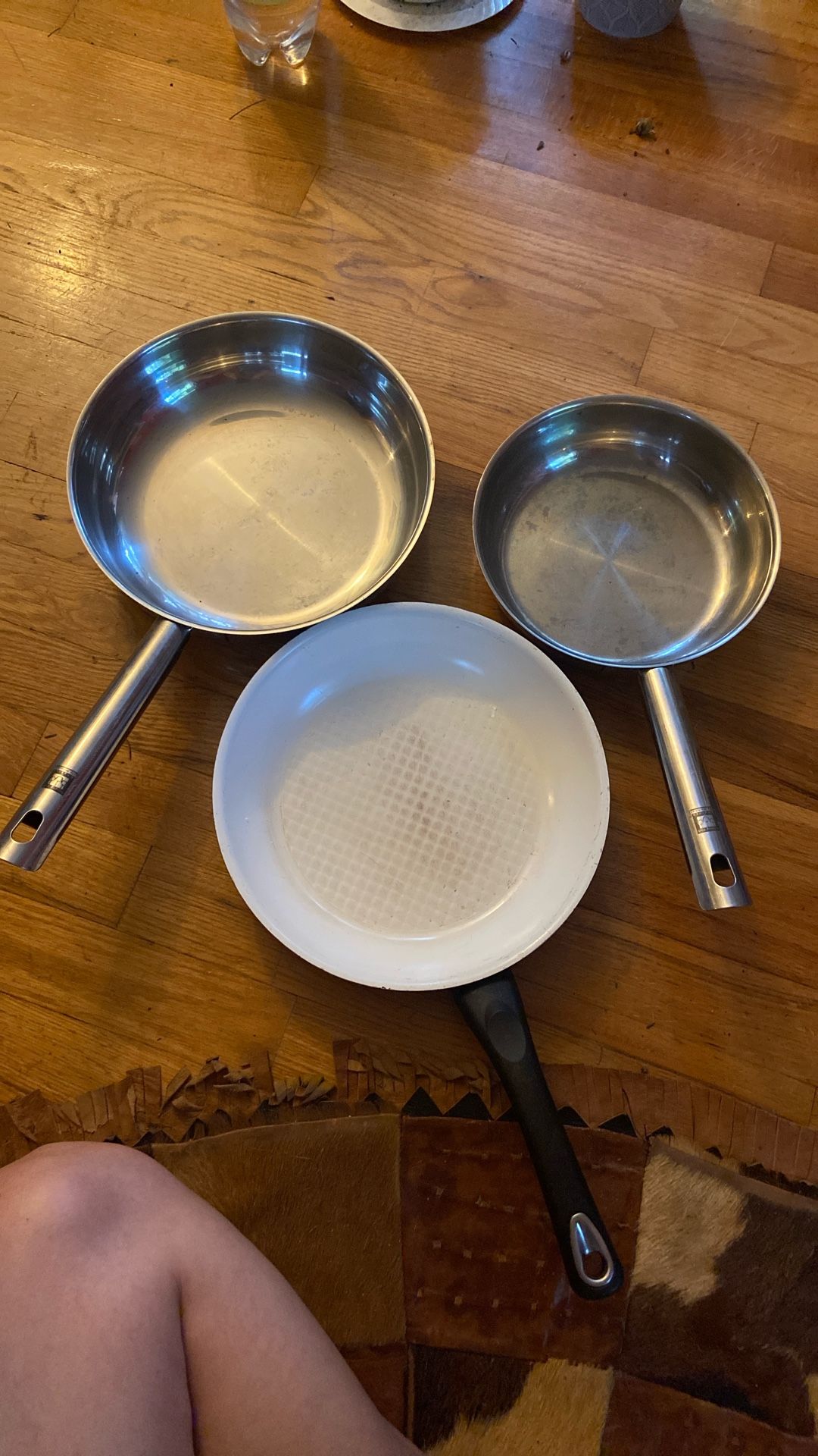 Three Skillets