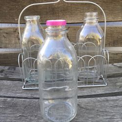 Old Milk Bottles