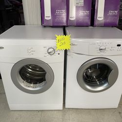 Whirlpool Stackable Washer and Dryer 