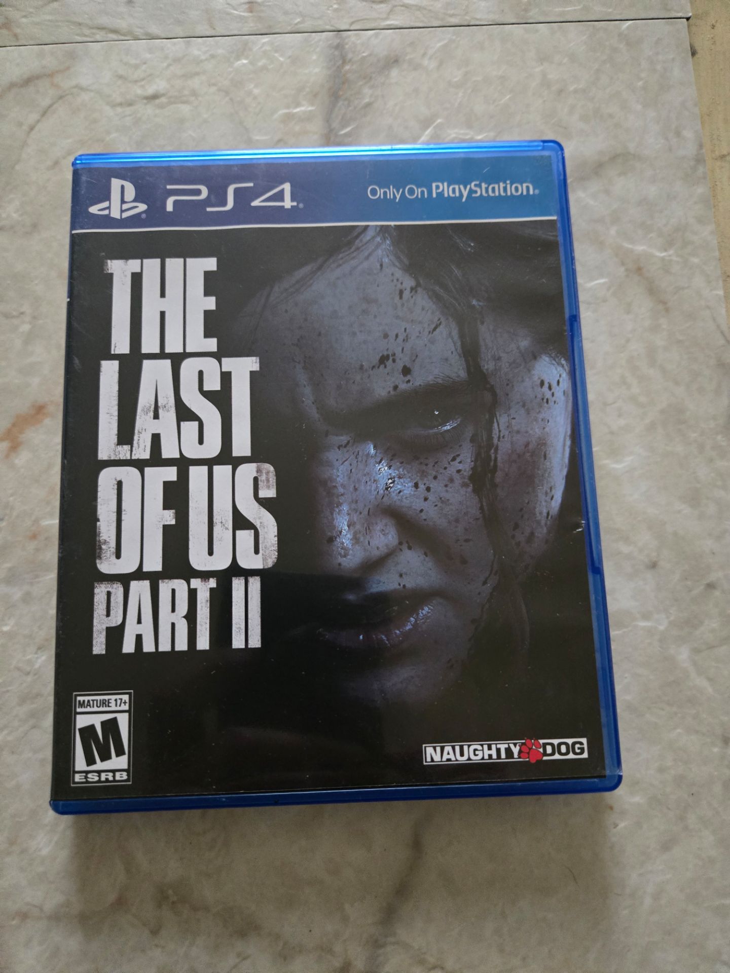 The Last of Us Part II video game for PlayStation 4.