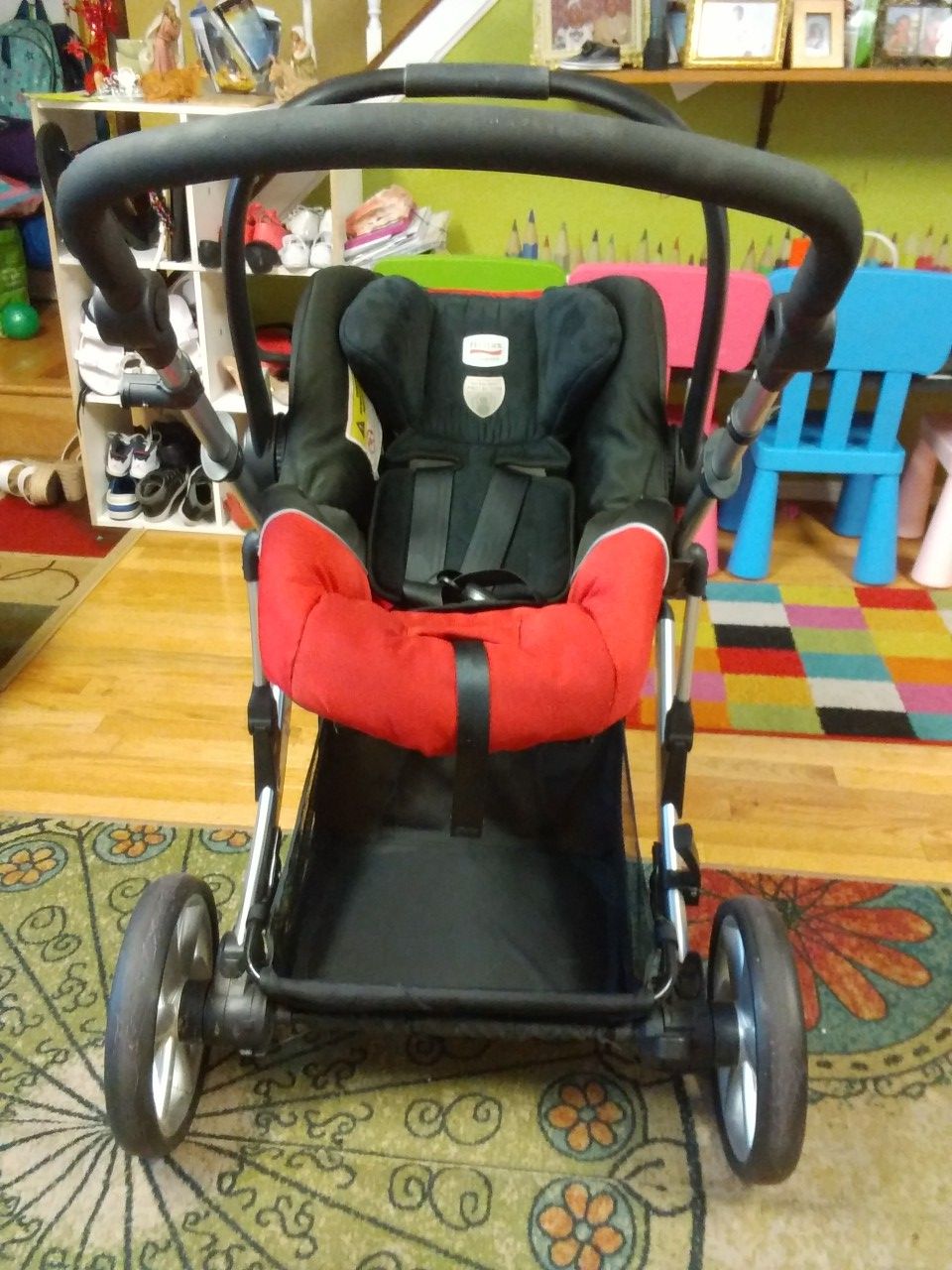 Britax Baby stroller, carseat,and base
