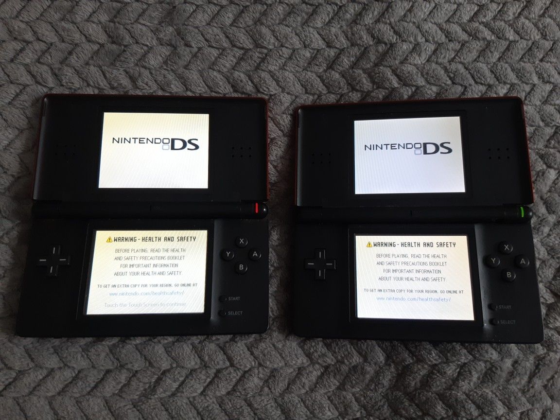 2x Nintendo ds Lite