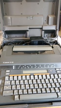 Cannon typewriter S 16