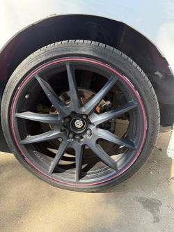 Ninja NJ01 17 inch wheels looking for trade