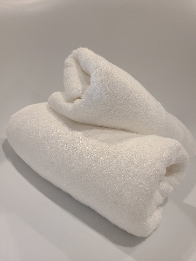 NEW Bamboo/Microfiber Blend Bath Towels (For 2)