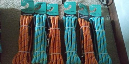 Dog Rope Leashes! Very Durable! Up to 110 lbs. * NEW! $4 each.
