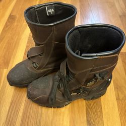 Sedici Vertice Low Mens Size 10 US Black Motorcycle Waterproof Boots 126365