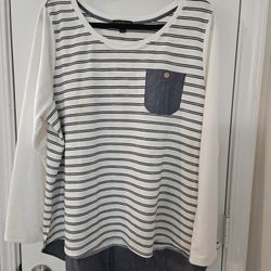 New WOMENS LANE BRYANT TOP 