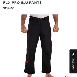 Origin Flx Pro BJJ pants Black 