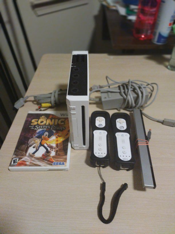 Nintendo Wii With Sonic