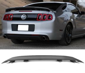 10-14 Ford Mustang Rear Trunk Spoiler Wing Matte Black