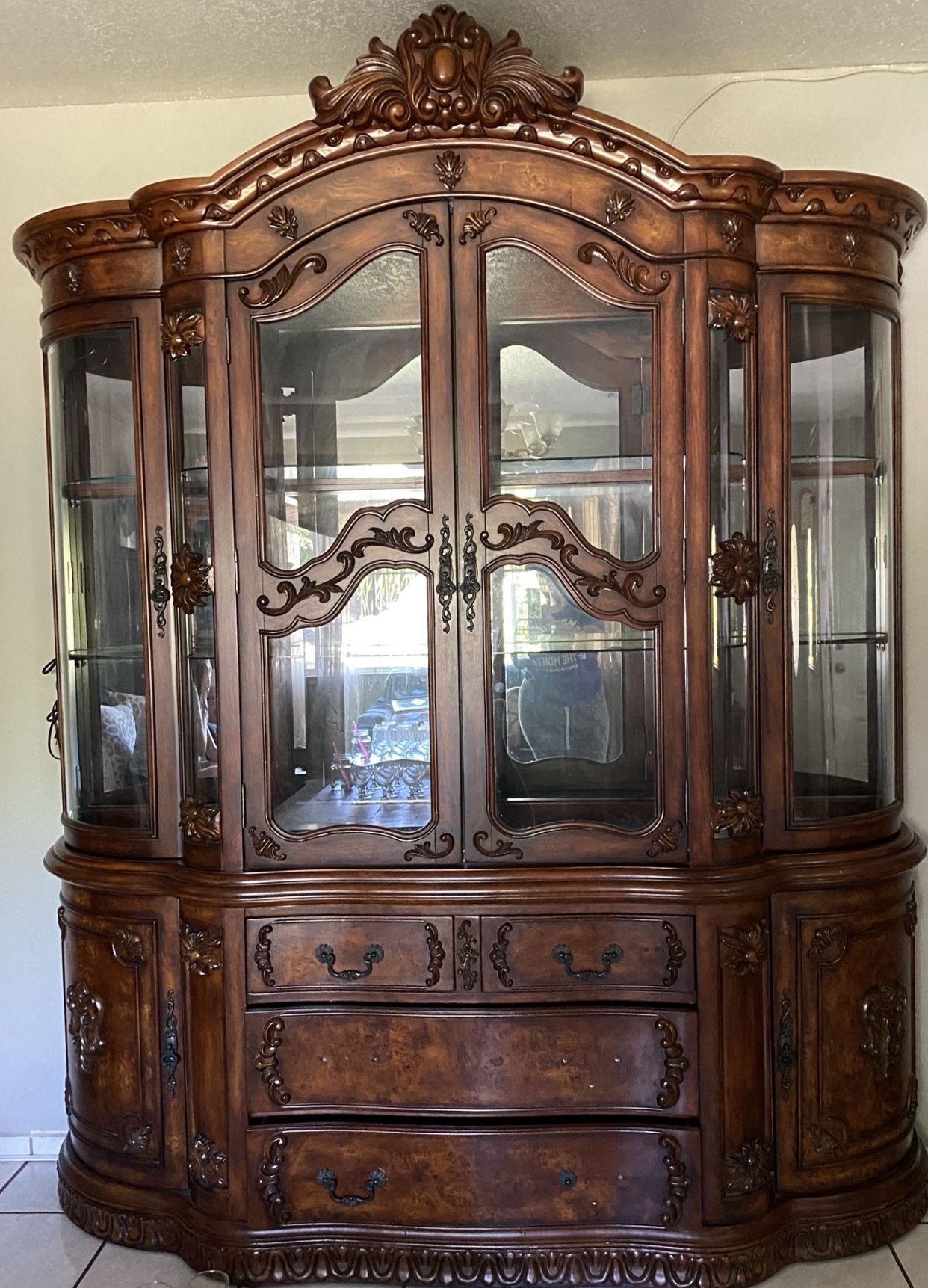 Vintage China Cabinet $1,000 Antiques