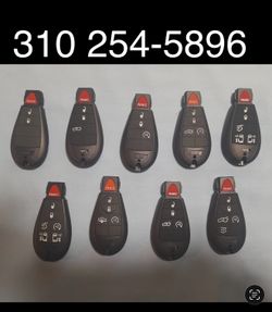 Dodge Jeep Chrysler keys fobs llaves y controles