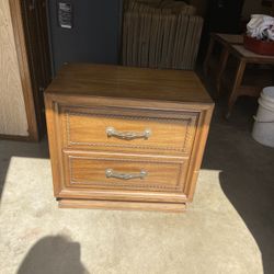 2 Solid Wood End Tables