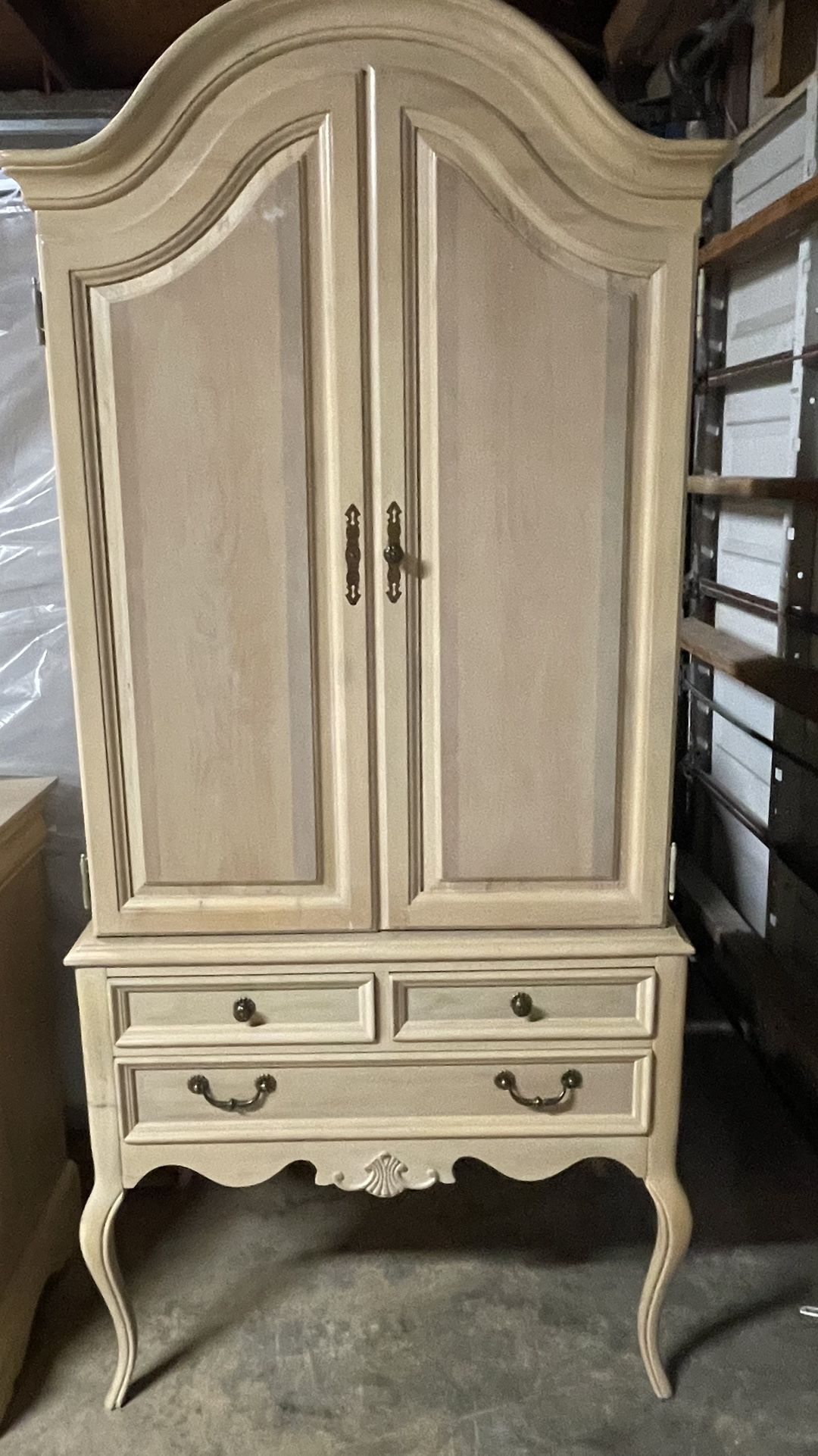 Lexington 4pc Whitewash Bedroom Set