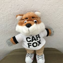 Car Fox Show Me The CARFAX Plush 10” Stuffed Animal Mascot Doll