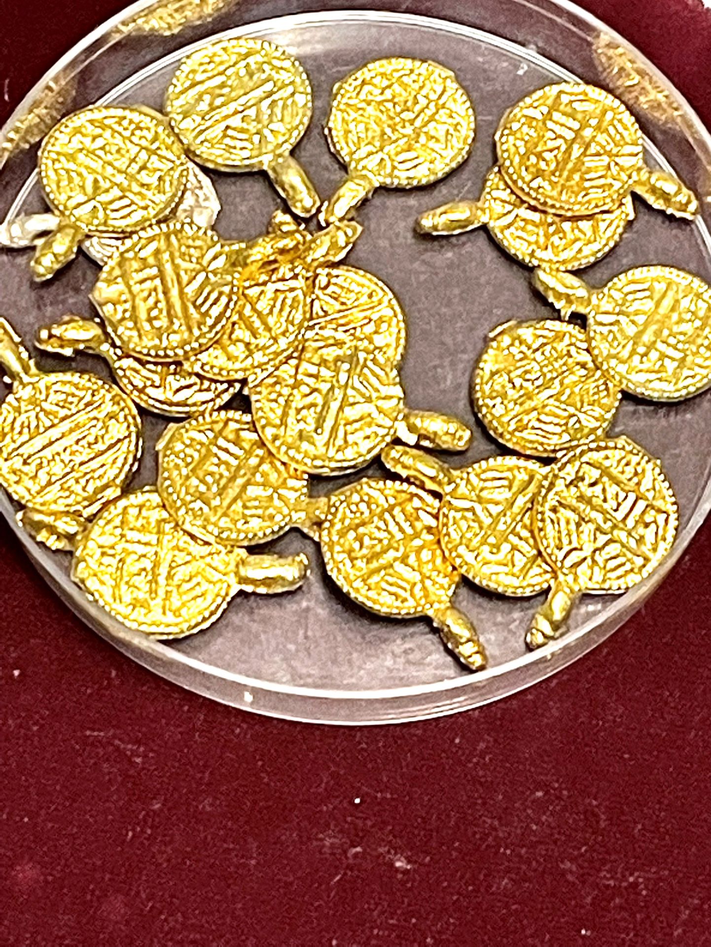 Lot Of 20 “Coin” Beads