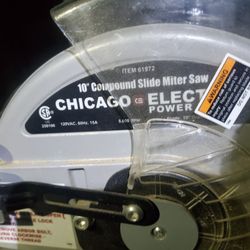 Chicago Electric 10-in Swivel Miter Saw