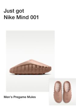 Nike mind 001 rattan size 14 NEW