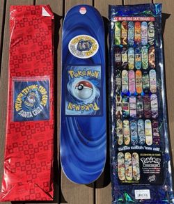 Santa Cruz x Pokémon TCG Skateboard Deck Bundle
