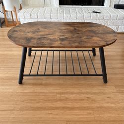 Rustic Wood Coffee Table
