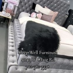 ✨️ King, Cal King, Queen Bed Frame ✨️ Furniture Sectionals, Bedrooms, Dining Avail