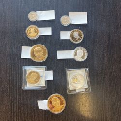 A Variety Of Collector Coins