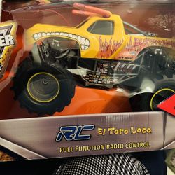 12”X 8 “ New Monster Truck“El Toro Loco” Remote Control Monster Truck – 2016 (No. 1530)