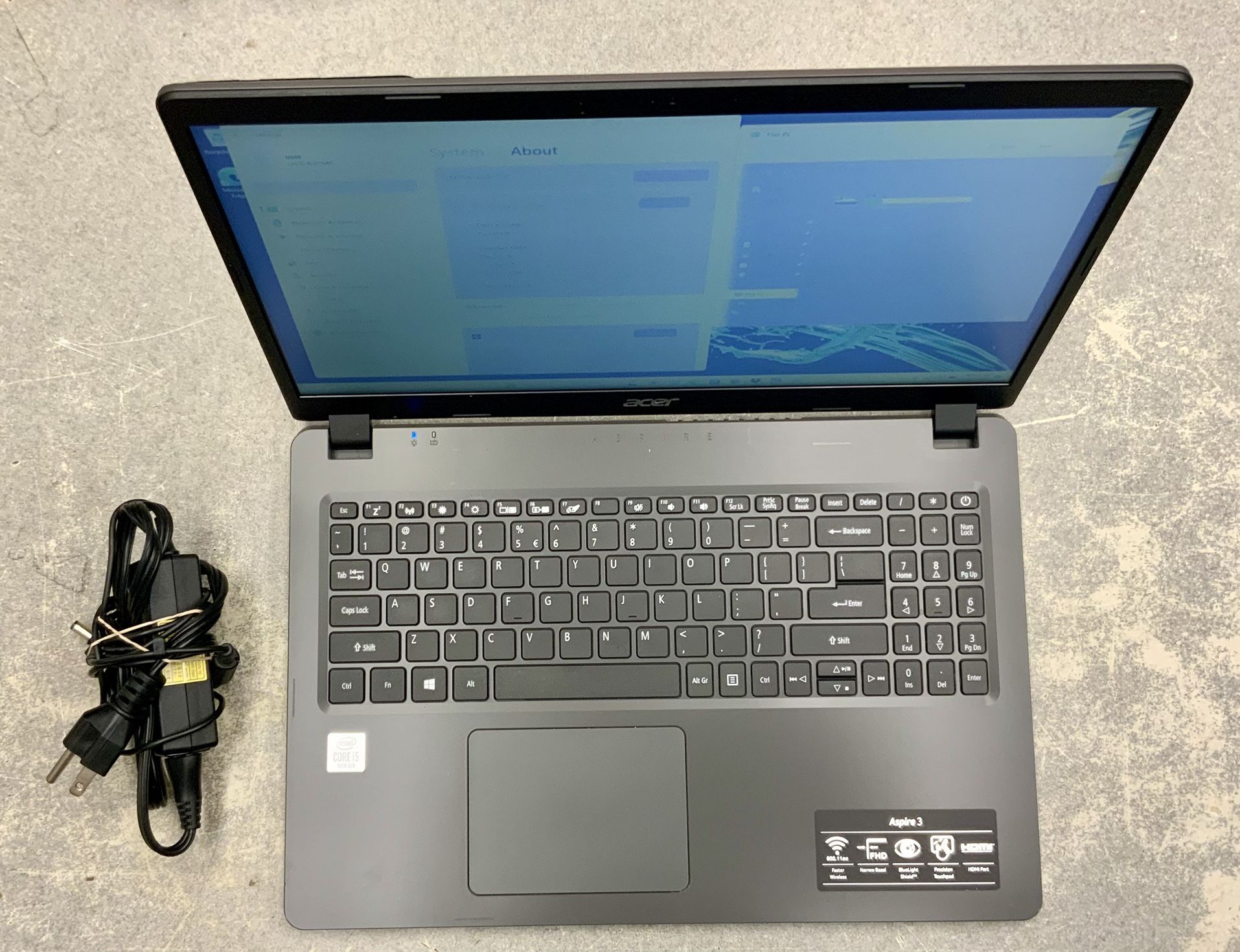 Acer Aspire 3 N19C1 Laptop Notebook Intel Core I5 8 GB RAM 64 Bit Operating System Windows 11 512 Storage Memory Wifi Bluetooth Internet Portable