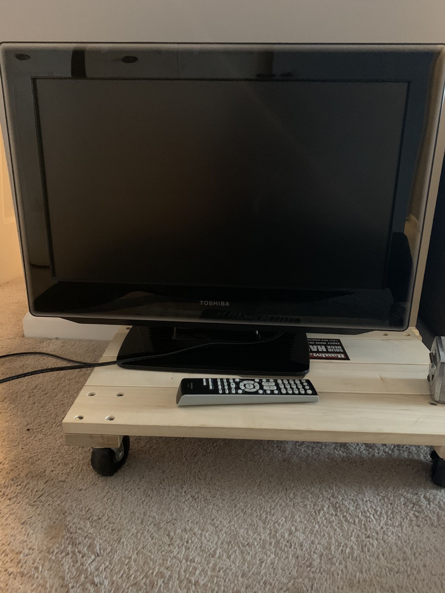 26” Toshiba TV with built in DVD player