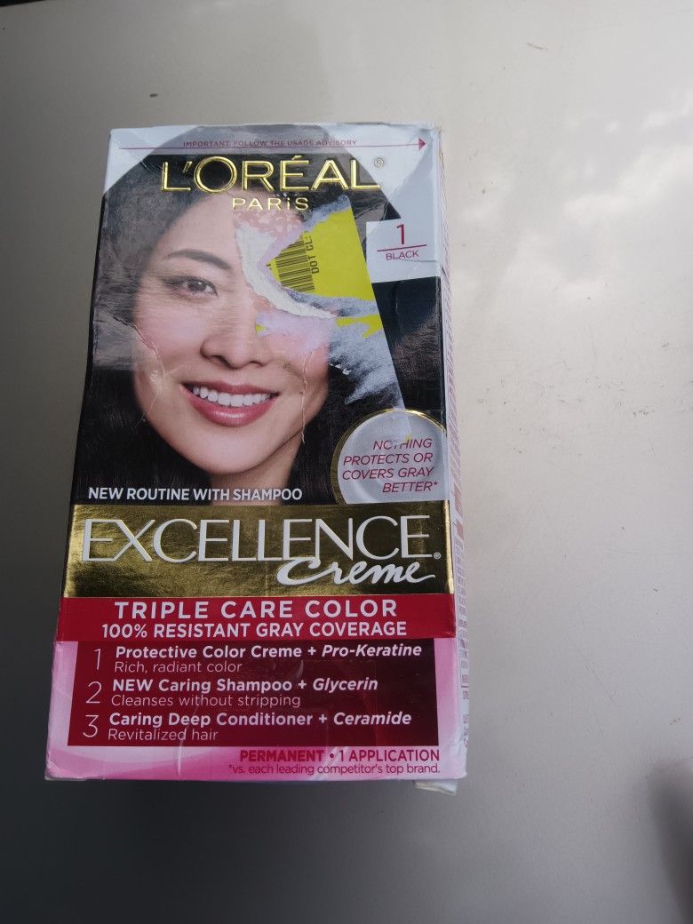 L'Oreal Black hair dye