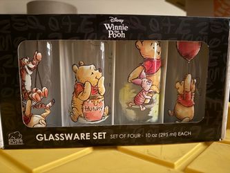 Winnie the Pooh Glassware set (4)