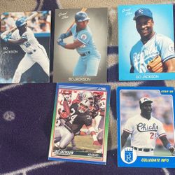 Bo Jackson Baseball Cards 