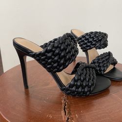 Brand New Black Heel Sandals 