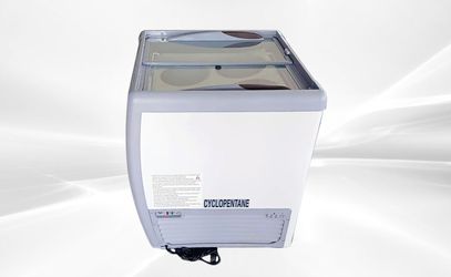 NSF 26 ins Ice Cream Glass Freezer Dipping Cabinet RI-160DC
