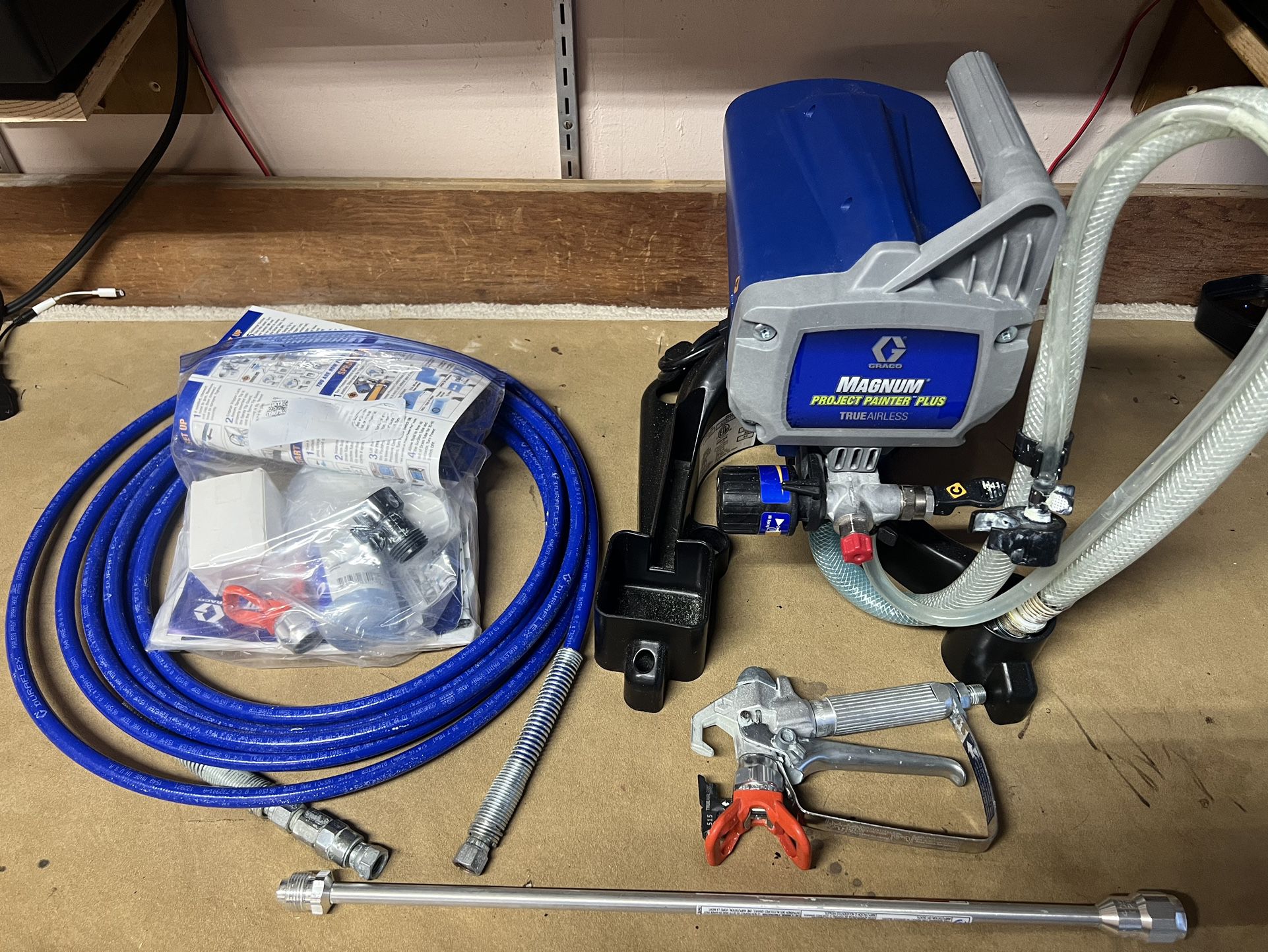 Graco Project Painter Plus Airless Paint Sprayer with Extras $185