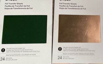 Cricut Foil Transfer Sheets (Set Of 2)
