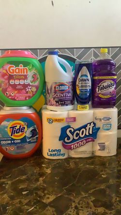Household Cleaning & Laundry Supply Bundle price is firm